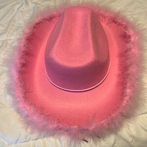 pink cowgirl hat